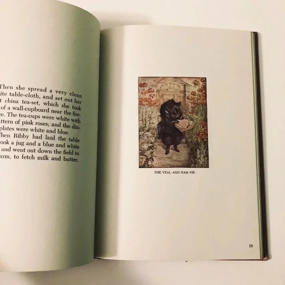 Vtg Double Book The  Pie and The Patty Pan and The Golden Goose and Other - Picture 10 of 16